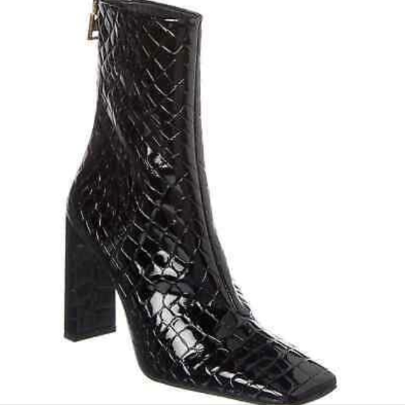 New without box Booties Croc embossed - Picture 4 of 5